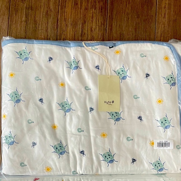 Kyte BABY Bedding Kyte Baby Platinum Exclusive Print Beetle Toddler Blanket Poshmark